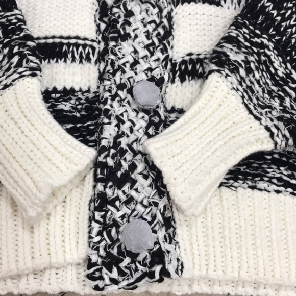 360 Sweater Annie Stripe Knit Cardigan - Picture 6 of 9